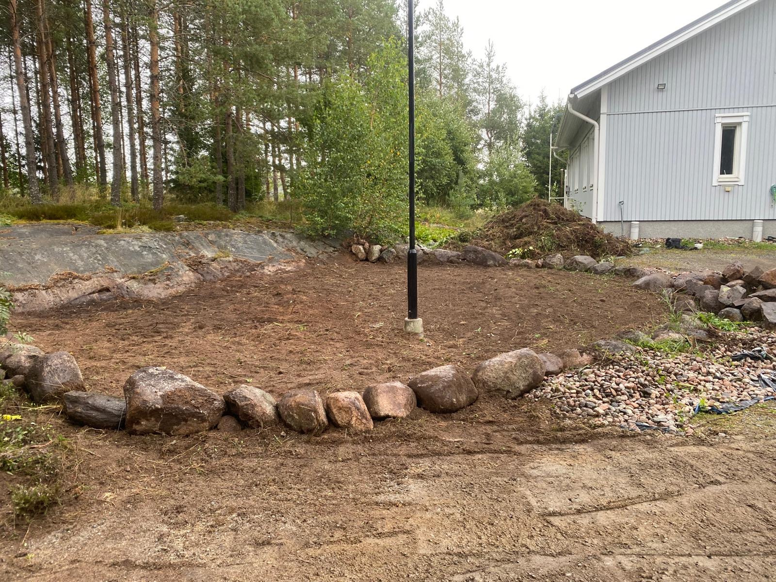 Viherpenkki pinnan kuorinnan jälkeen